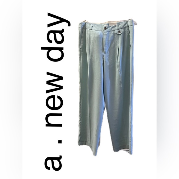 B10 NWT a .new day Women’s Pants in Light Blue Size 14. - Picture 1 of 12